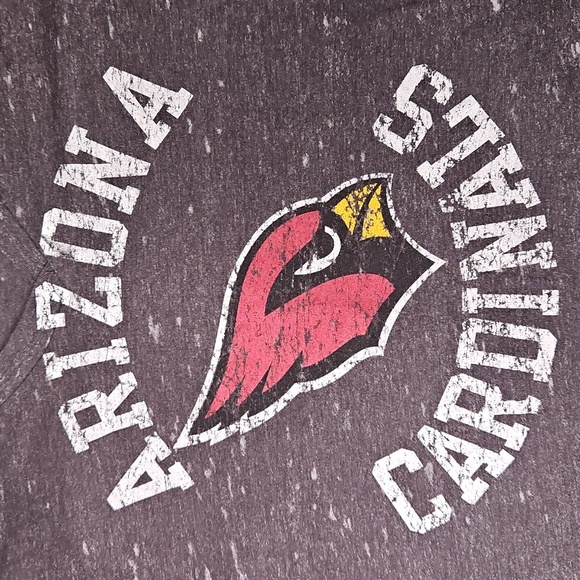 NFL Team Apparel Arizona Cardinals Women's V-Neck Tee - Picture 2 of 5